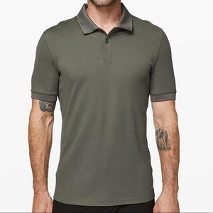 Lululemon Tech Pique Polo - Olive Green